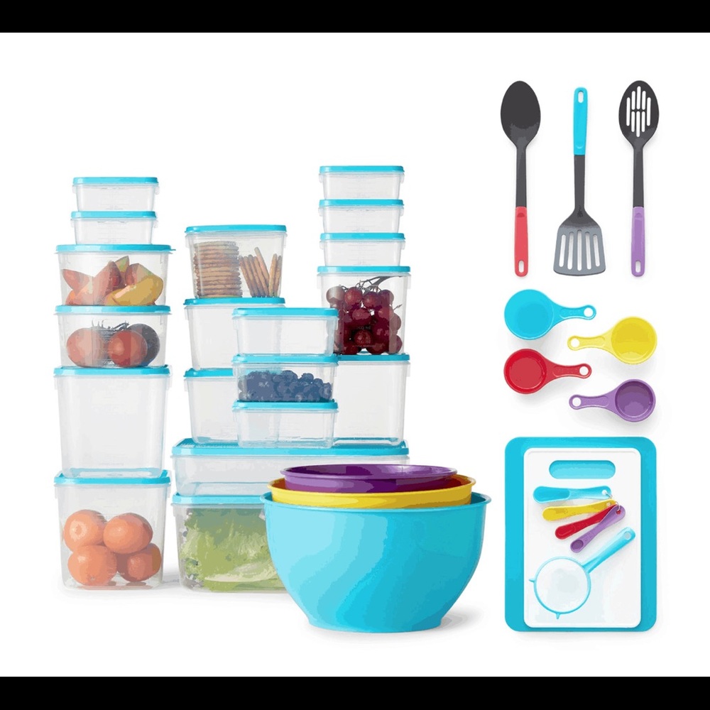 Cooks 55 piece food prep and storage. New, never used.